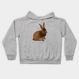 Tortoiseshell Rabbit Kids Hoodie